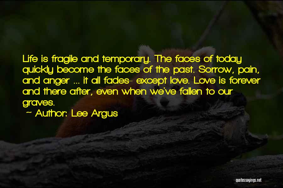 Love Fades Quotes By Lee Argus