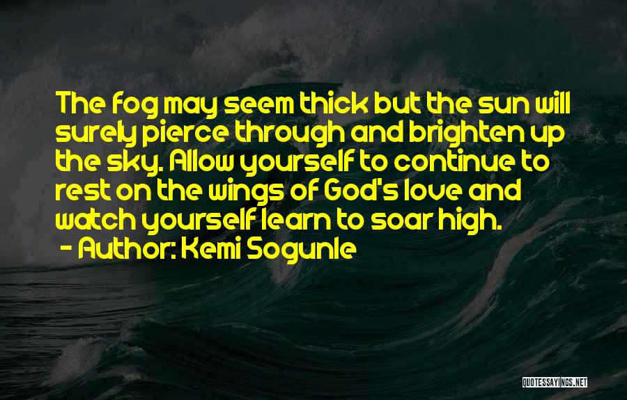 Love Faith And Trust Quotes By Kemi Sogunle