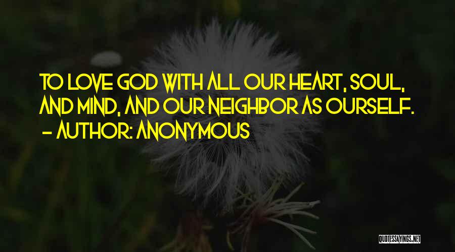 Love Faith Bible Quotes By Anonymous