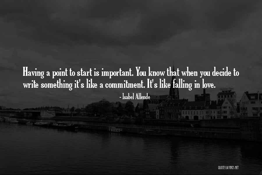 Love Falling Quotes By Isabel Allende