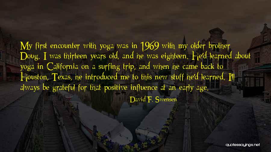 Love Fb Quotes By David F. Swensen Love Fb Quotes By David F. Swensen