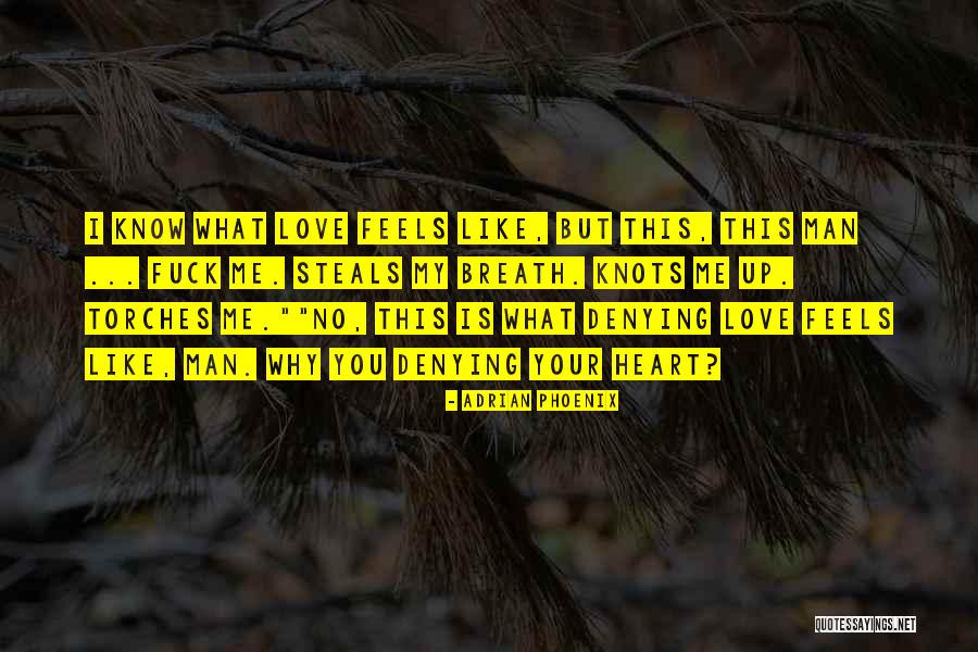 Love Feels Like Quotes By Adrian Phoenix