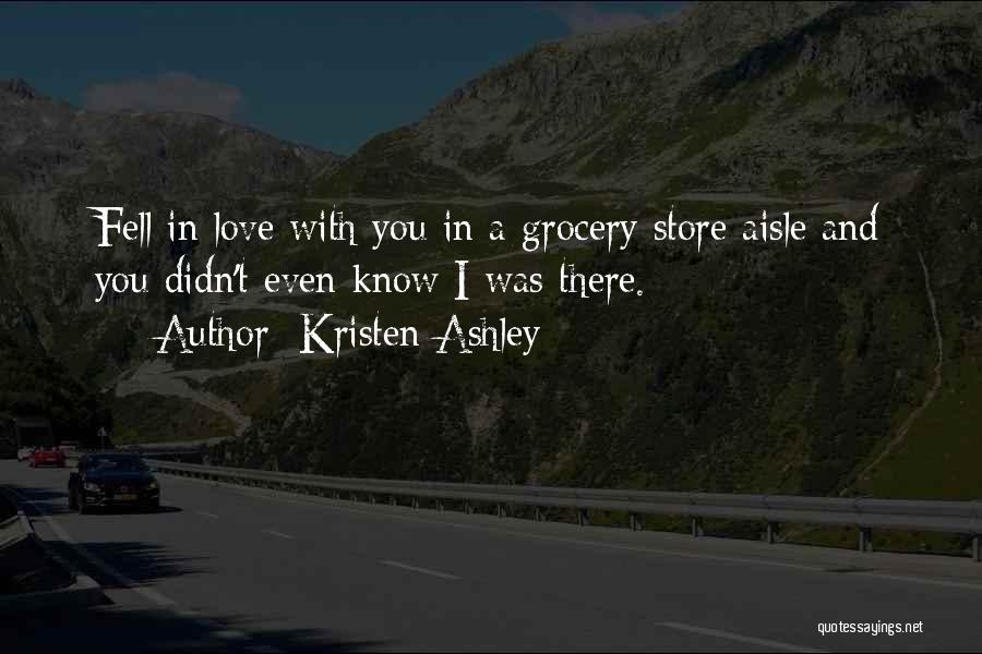 Love Fell Quotes By Kristen Ashley