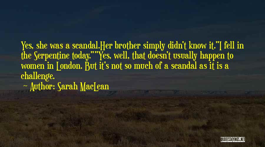 Love Fell Quotes By Sarah MacLean