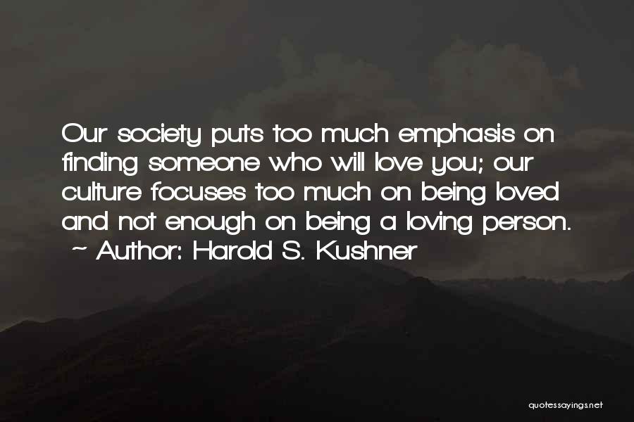 Love Finding Its Way Quotes By Harold S. Kushner