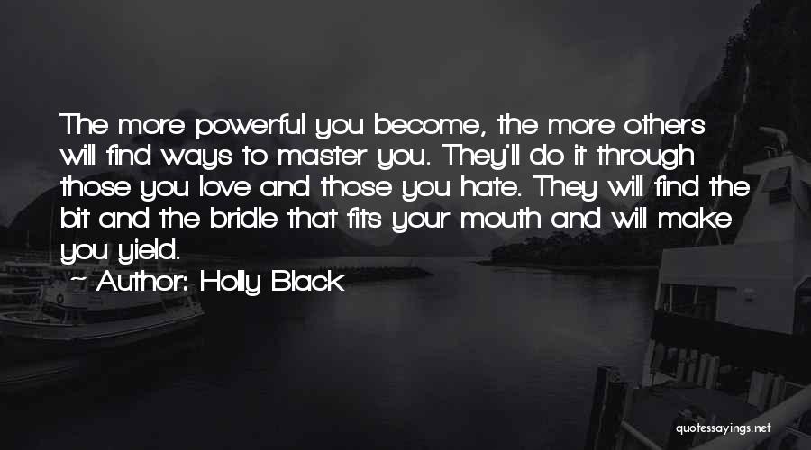 Love Fits Quotes By Holly Black