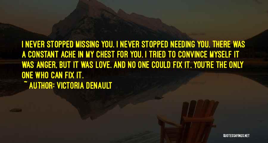 Love Fix Quotes By Victoria Denault