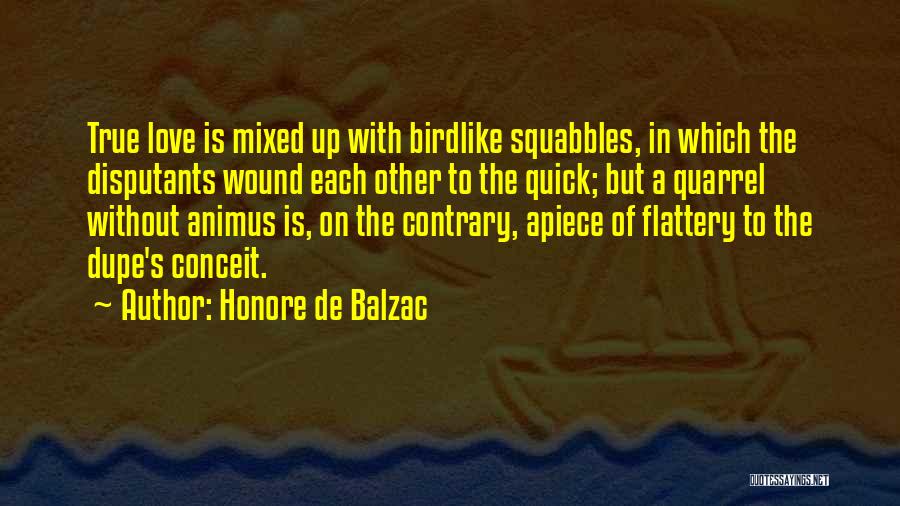 Love Flattery Quotes By Honore De Balzac