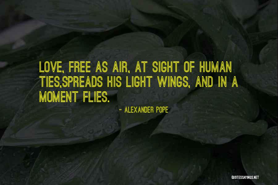 Love Flies Quotes By Alexander Pope