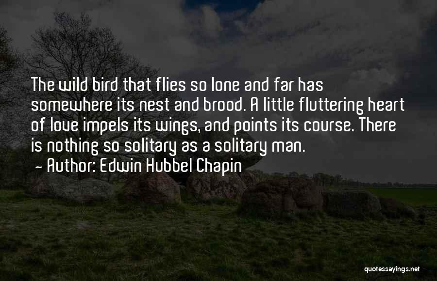 Love Flies Quotes By Edwin Hubbel Chapin