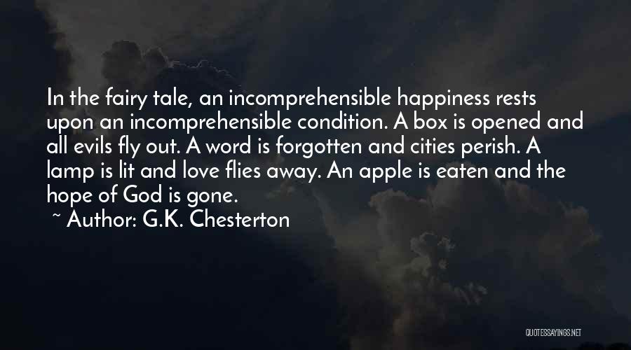 Love Flies Quotes By G.K. Chesterton