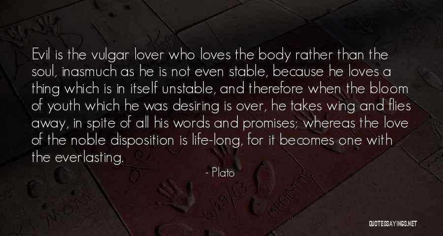 Love Flies Quotes By Plato