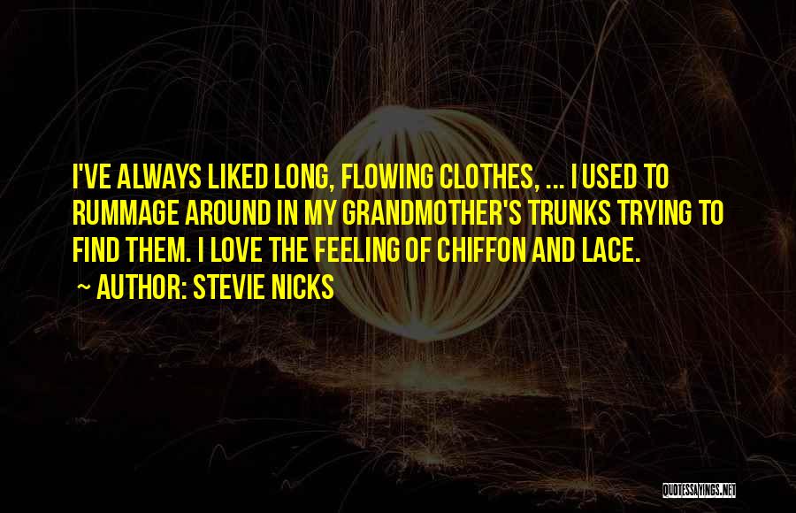 Love Flowing Quotes By Stevie Nicks