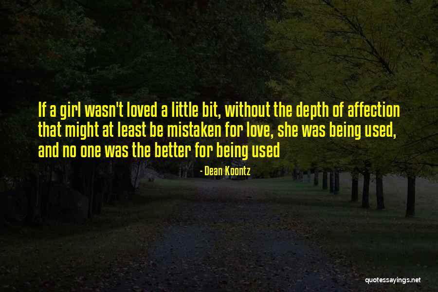 Love For A Little Girl Quotes By Dean Koontz