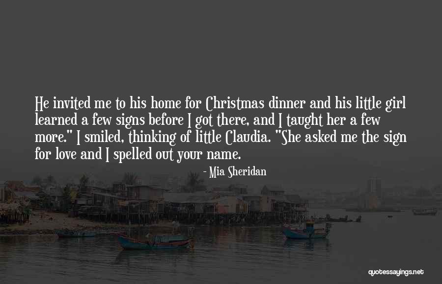 Love For A Little Girl Quotes By Mia Sheridan Love For A Little Girl Quotes By Mia Sheridan