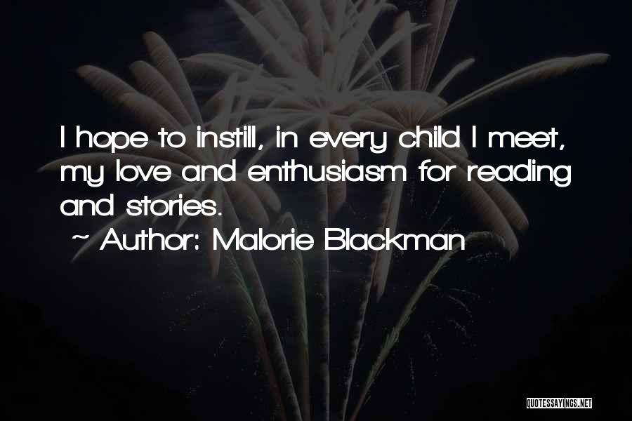 Love For Child Quotes By Malorie Blackman