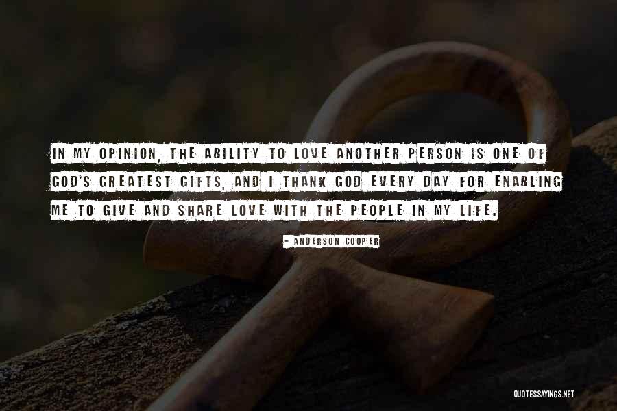 Love For One Another Quotes By Anderson Cooper