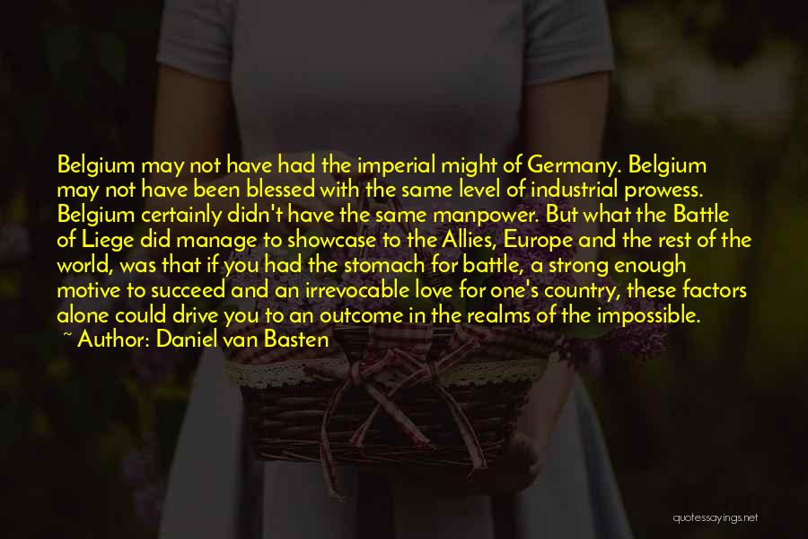 Love For One's Country Quotes By Daniel Van Basten