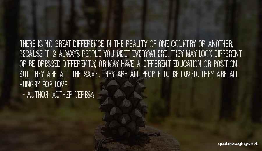 Love For One's Country Quotes By Mother Teresa