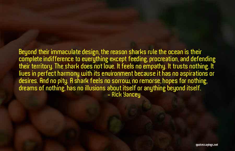 Love For Shark Quotes By Rick Yancey Love For Shark Quotes By Rick Yancey