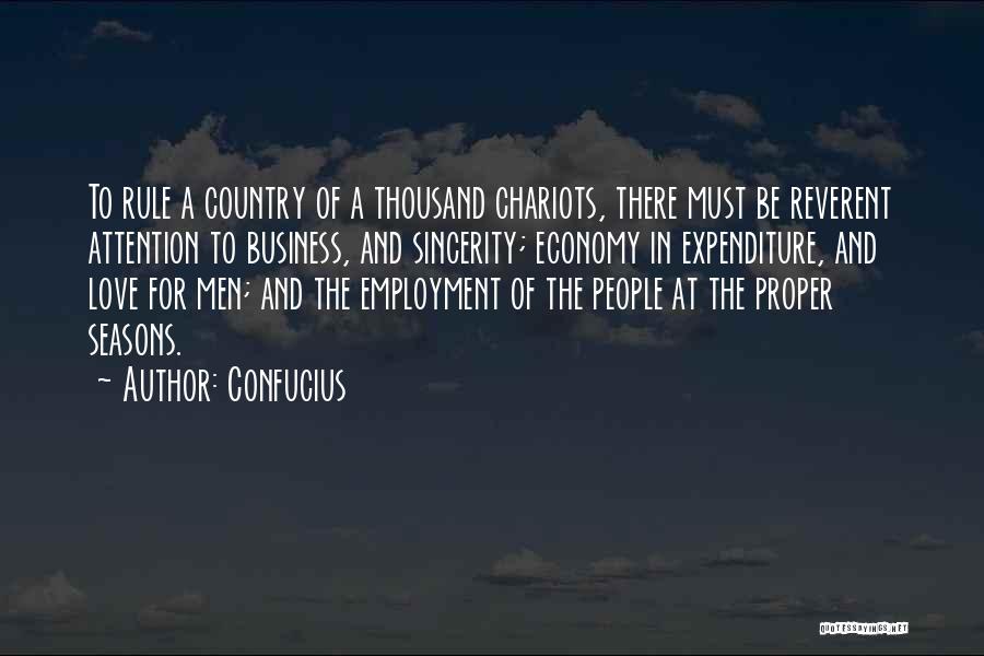 Love For The Country Quotes By Confucius