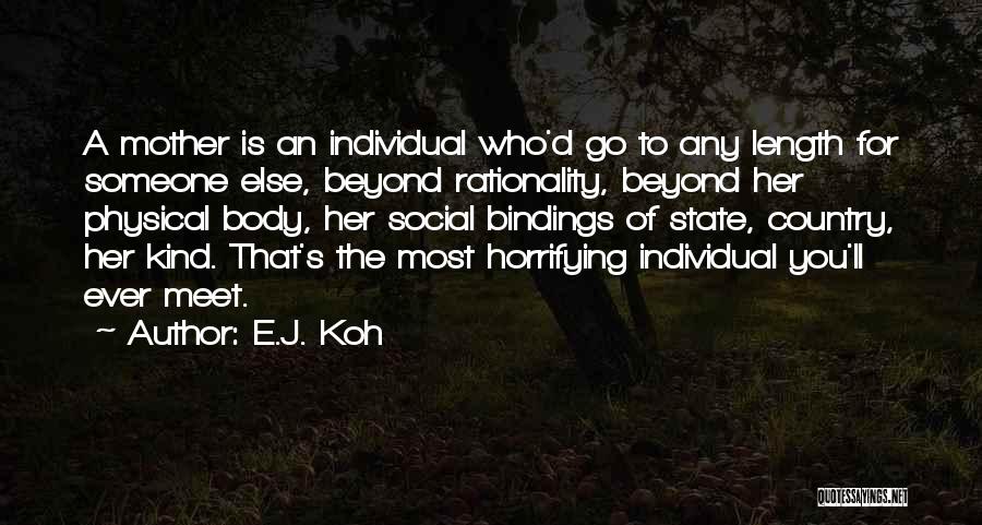 Love For The Country Quotes By E.J. Koh