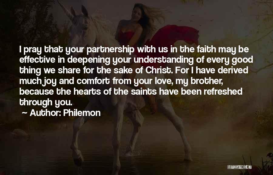Love For Your Brother Quotes By Philemon