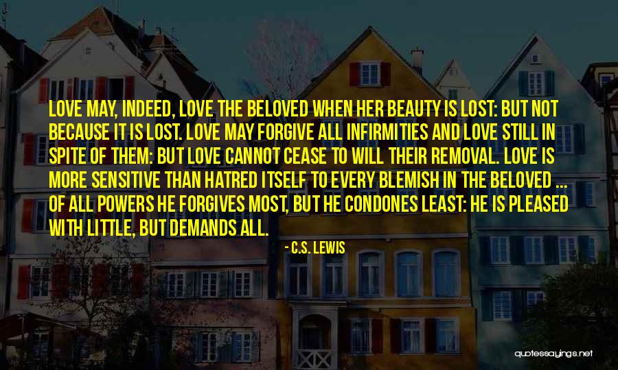 Love Forgives All Things Quotes By C.S. Lewis Love Forgives All Things Quotes By C.S. Lewis