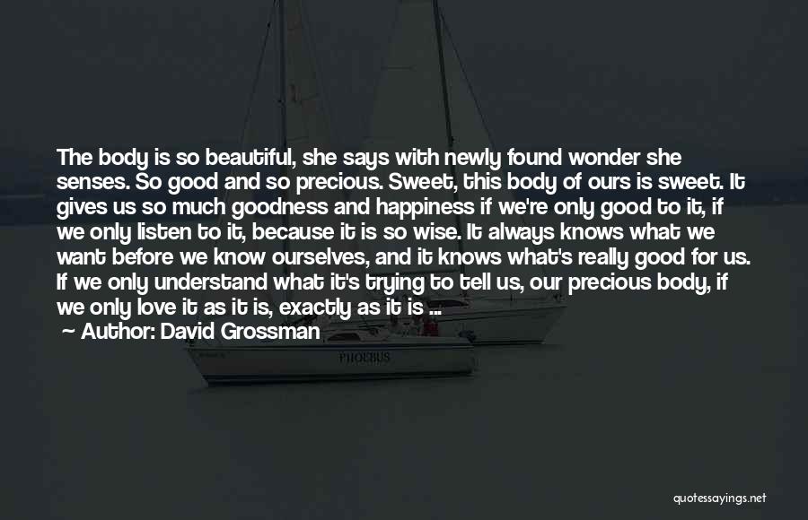 Love Found Us Quotes By David Grossman