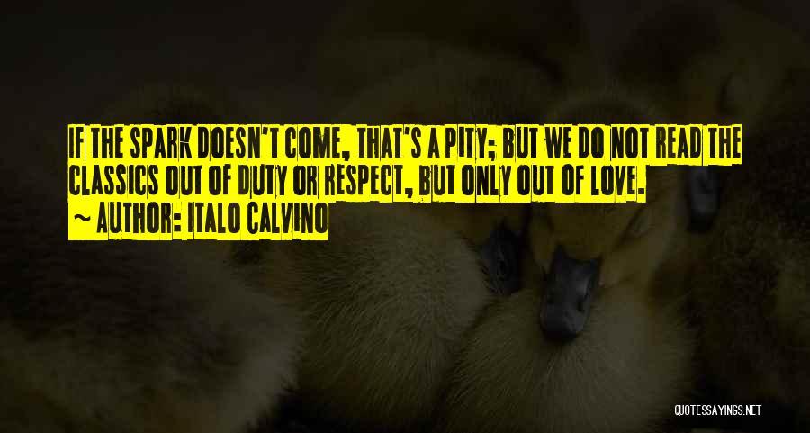 Love From Classics Quotes By Italo Calvino