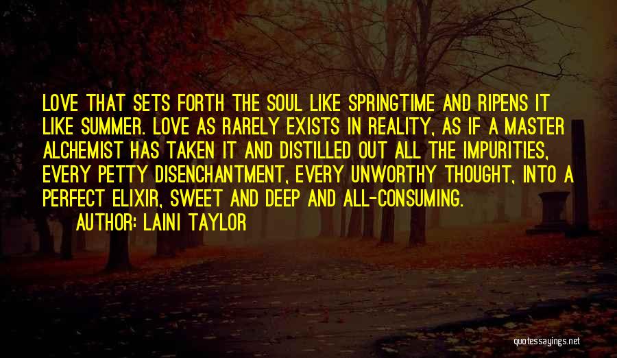 Love From The Alchemist Quotes By Laini Taylor