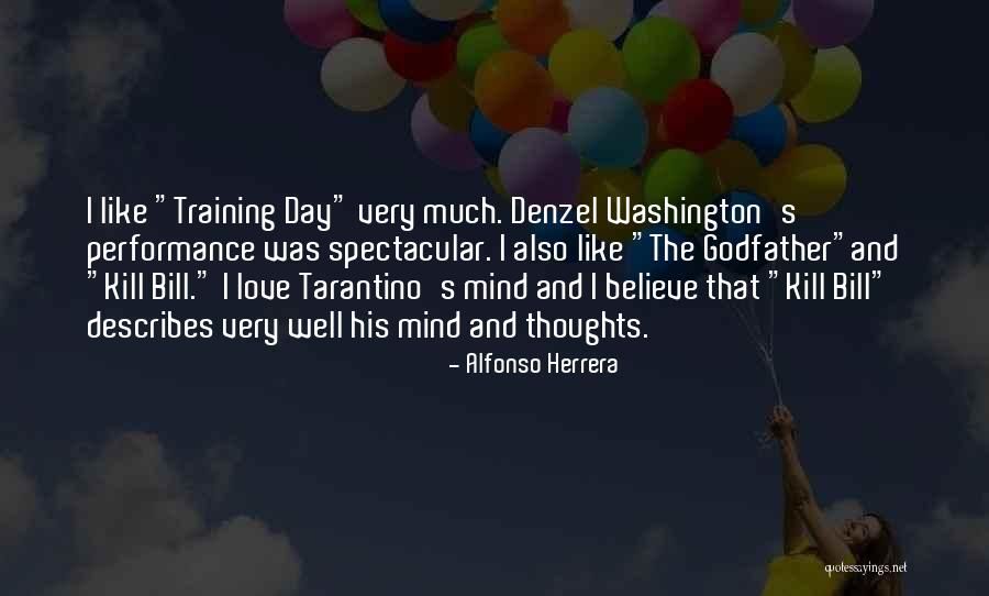 Love From The Godfather Quotes By Alfonso Herrera