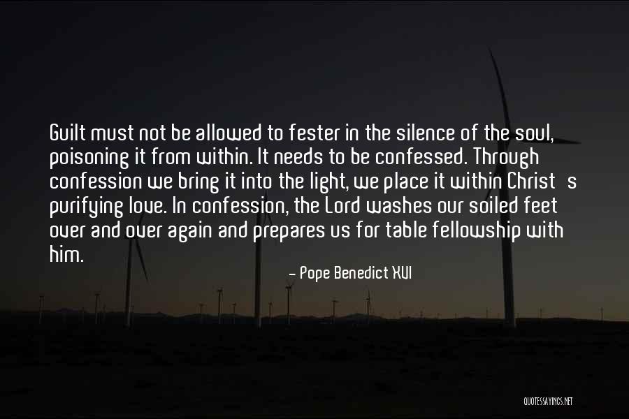 Love From The Pope Quotes By Pope Benedict XVI Love From The Pope Quotes By Pope Benedict XVI
