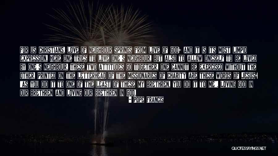 Love From The Pope Quotes By Pope Francis Love From The Pope Quotes By Pope Francis