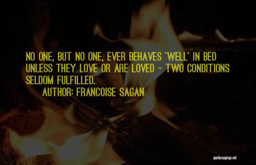 Love Fulfilled Quotes By Francoise Sagan