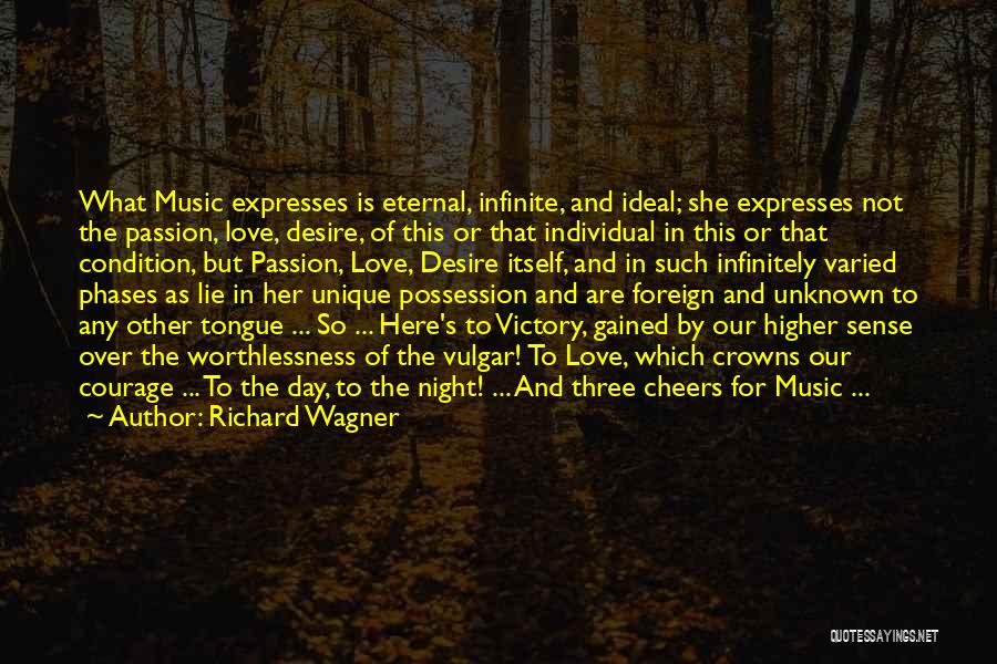 Love Gained Quotes By Richard Wagner