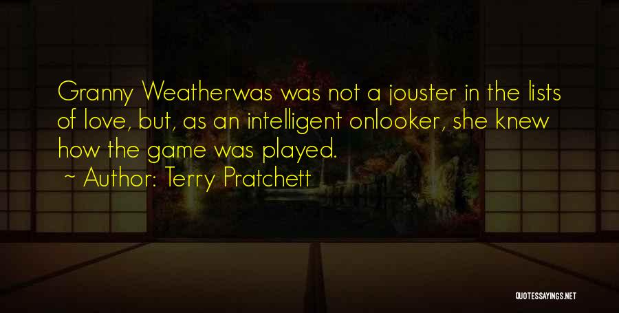 Love Games Quotes By Terry Pratchett