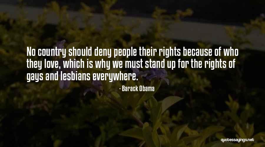 Love Gay Quotes By Barack Obama