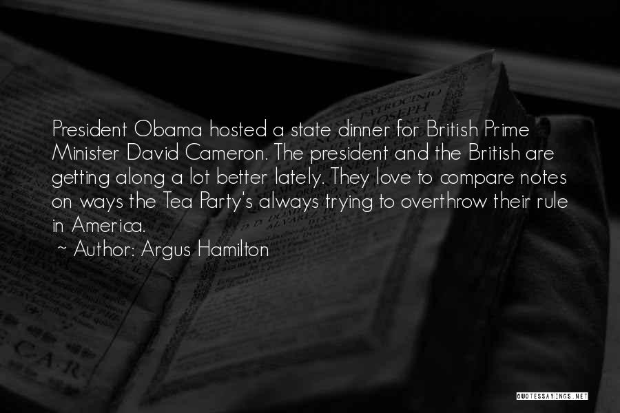 Love Getting Better Quotes By Argus Hamilton