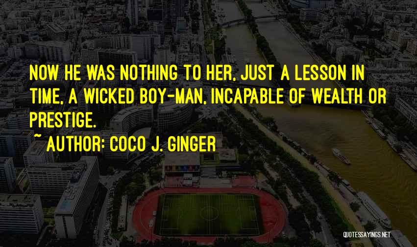 Love Ginger Quotes By Coco J. Ginger