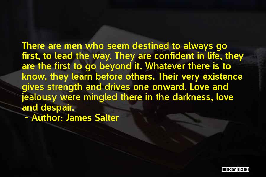 Love Gives Me Strength Quotes By James Salter