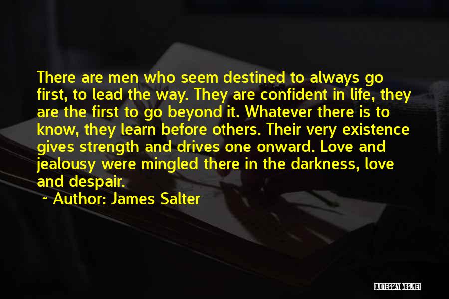 Love Gives You Strength Quotes By James Salter