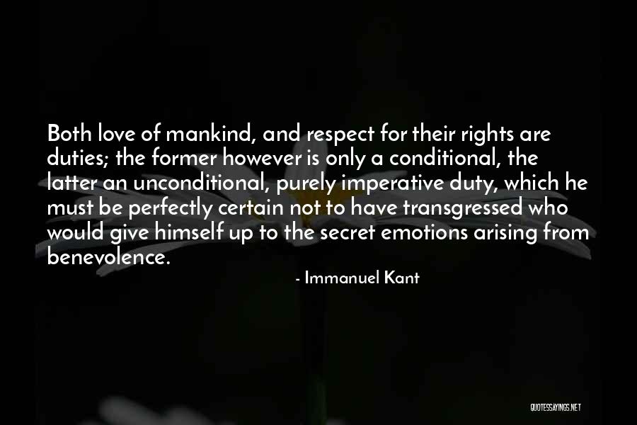 Love Giving Up Quotes By Immanuel Kant Love Giving Up Quotes By Immanuel Kant