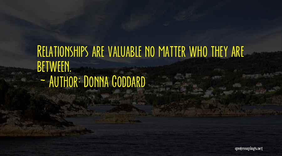 Love God Relationship Quotes By Donna Goddard