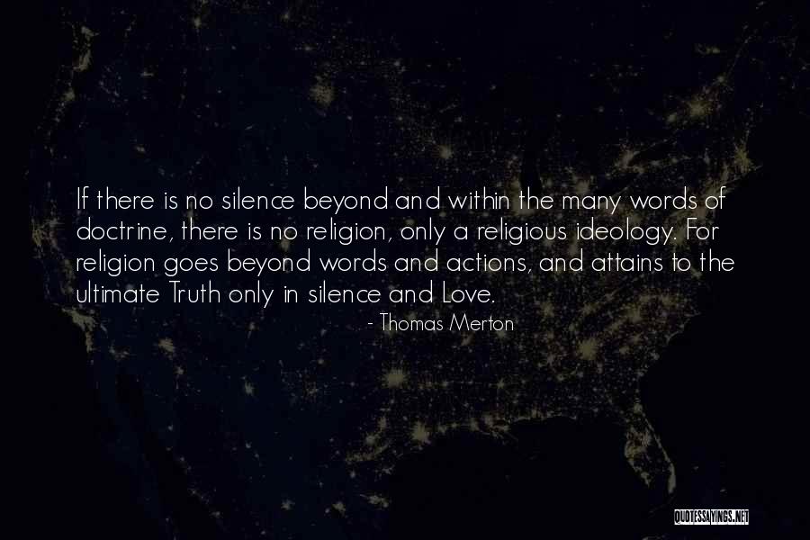 Love Goes Beyond Quotes By Thomas Merton