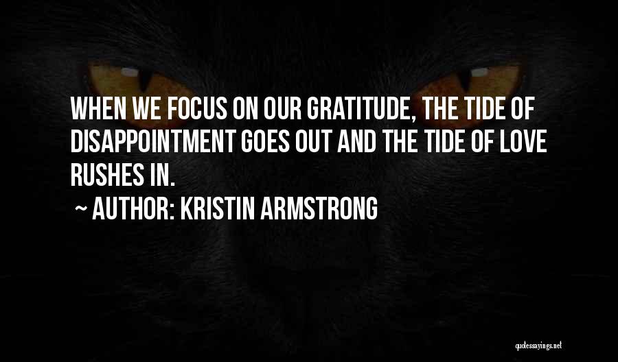 Love Goes On Quotes By Kristin Armstrong