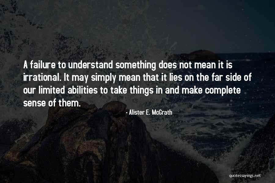 Love Going Through Obstacle Quotes By Alister E. McGrath Love Going Through Obstacle Quotes By Alister E. McGrath