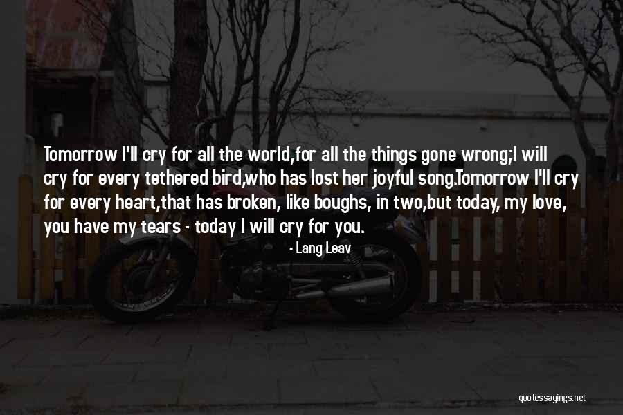 Love Gone Wrong Quotes By Lang Leav Love Gone Wrong Quotes By Lang Leav