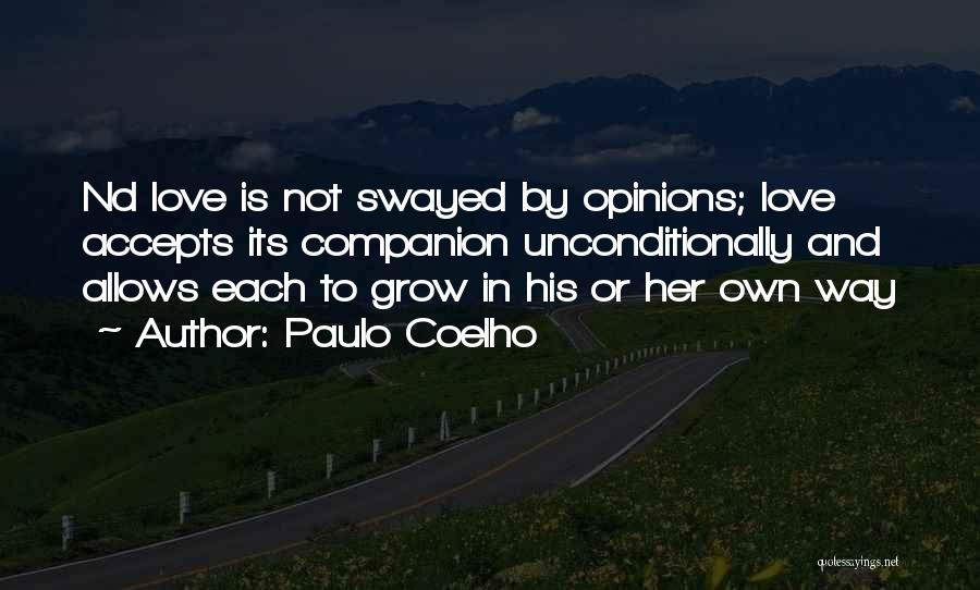 Love Grow Quotes By Paulo Coelho