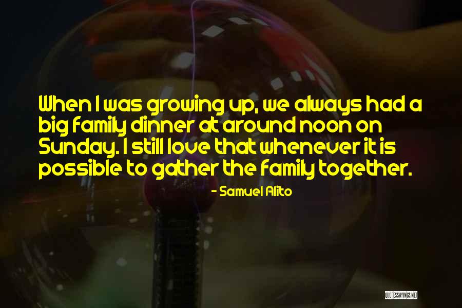 Love Growing Together Quotes By Samuel Alito